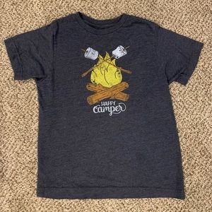 Youth Happy Camper Tshirt Size 8